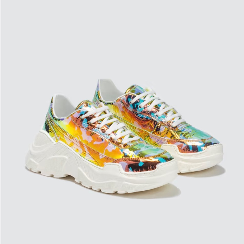 Joshua Sanders Zenith Camo Trainers